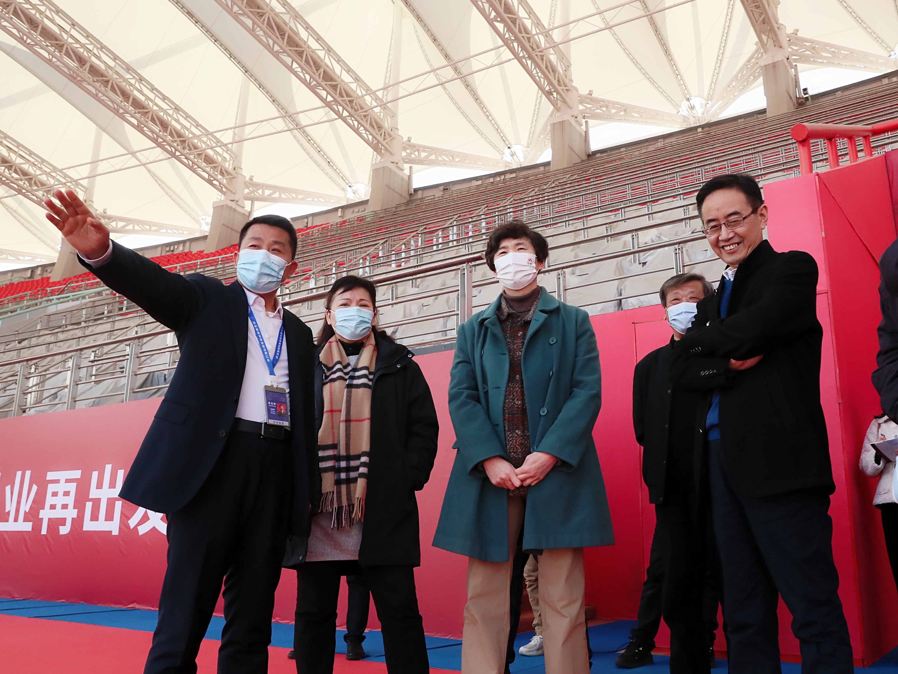 邱汝來公司調(diào)研第八屆全國大眾冰雪季啟動儀式會場、賽事場館籌備等工作
